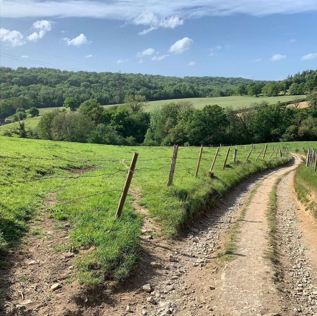 Corsham hills and mud descent