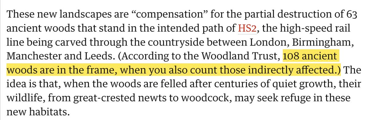 HS2 Was Never Going to Destroy 108 Ancient Woodlands