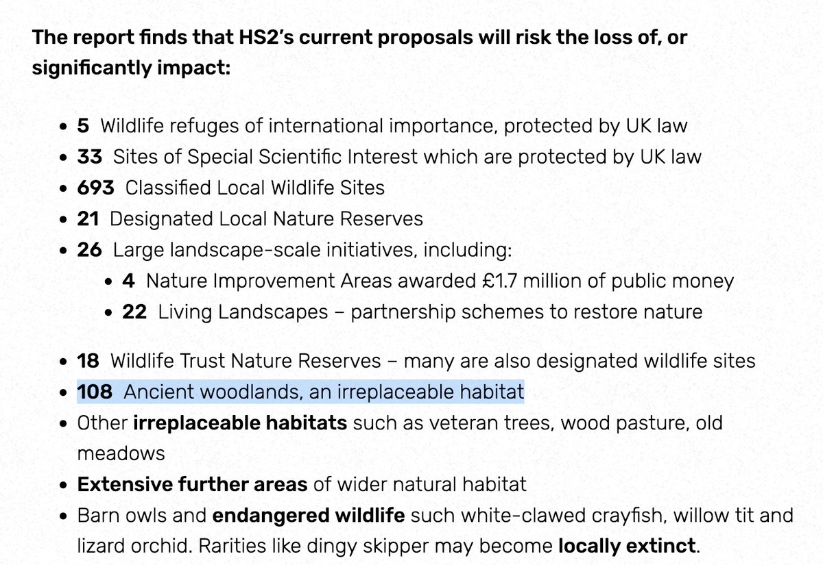 HS2 Was Never Going to Destroy 108 Ancient Woodlands