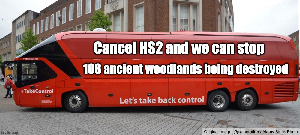 HS2 Was Never Going to Destroy 108 Ancient Woodlands